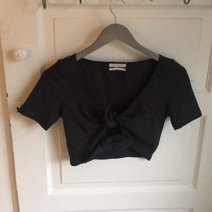Urban outfitters double knot crop top